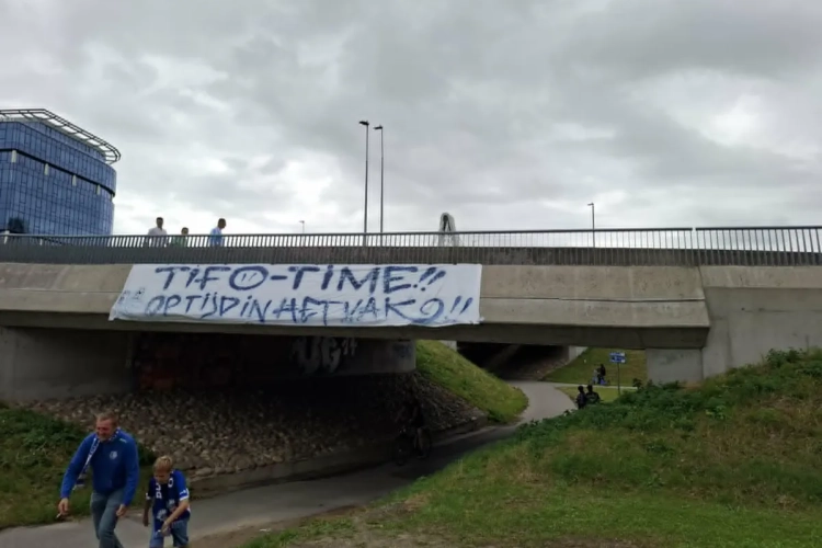 🎥 📷 Fans KAA Gent maken indruk op Burgess: "Iets speciaals neerzetten"