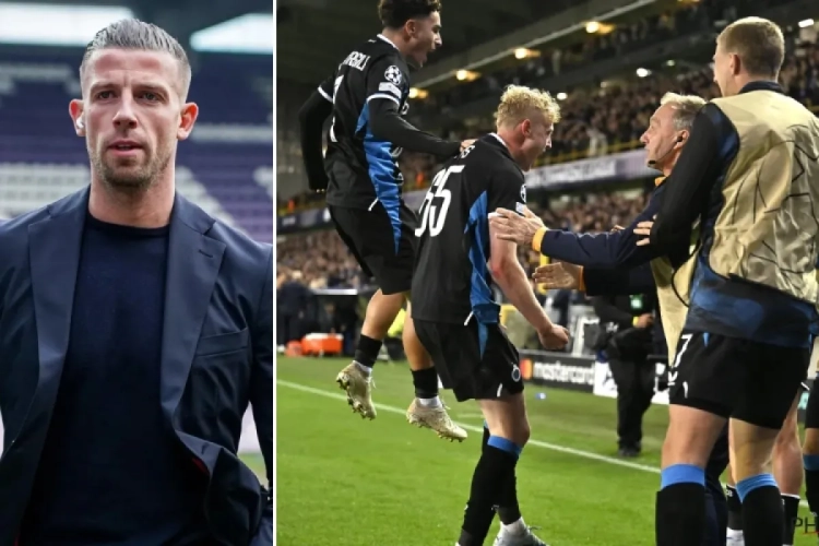 Toby Alderweireld bejubelt Club Brugge-parel live op tv: “Een voorbeeld voor velen”