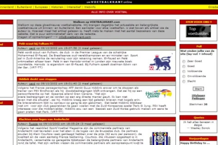 Zo begon het 10 jaar geleden...