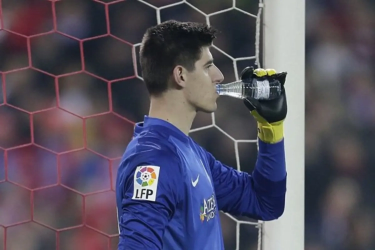 Wisselvallige match van jarige Courtois
