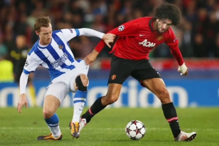 Man U calculeert fors verlies op Fellaini in