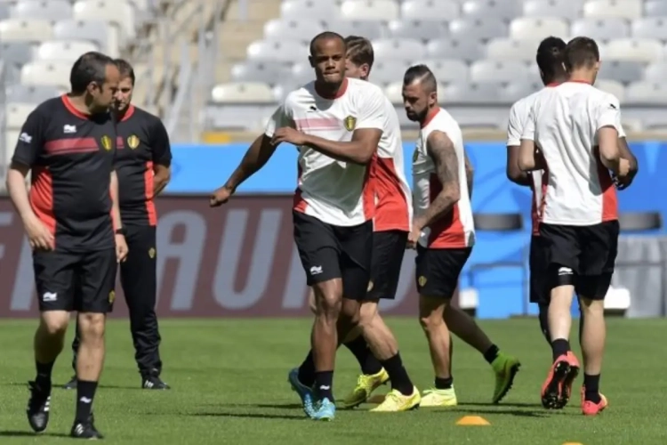 De allerlaatste training voor België - Algerije in foto's
