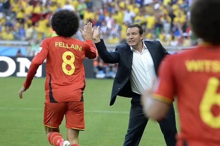 Fellaini helpt Wilmots een handje: "De coach heeft geschreeuwd tijdens de rust"
