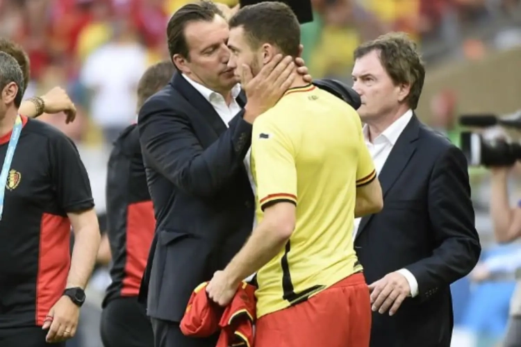 Vermaelen blesseert zich licht tijdens opwarming