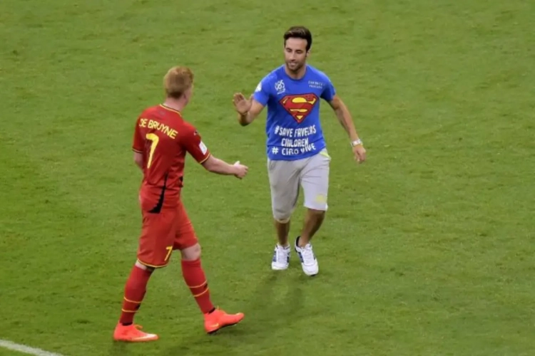 Betoger die België - USA verstoorde moet Brazilië verlaten