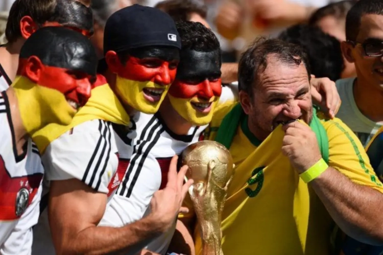 Als het om de knikkers gaat, wint Duitsland ... behalve tegen Brazilië