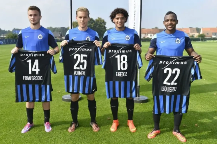 Fotoreportage: Maak kennis met de nieuwe spelers van Club Brugge
