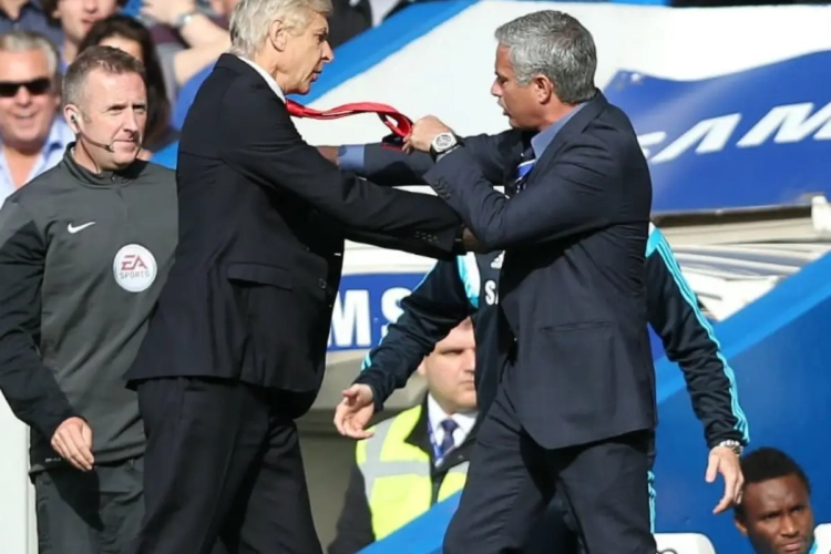 Chelsea-Arsenal, de animatieversie (met Courtois, Hazard, Mourinho en Wenger)