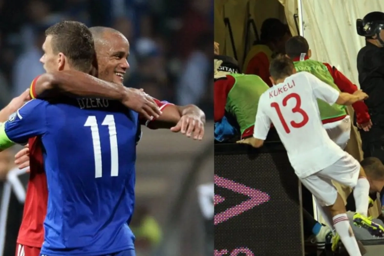 Geweldige sfeer versus kleine oorlog, de ene match in de Balkan is de andere niet