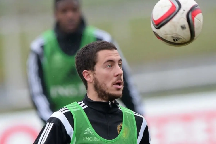 De groten der aarde hebben het voor Hazard, ook Pélé