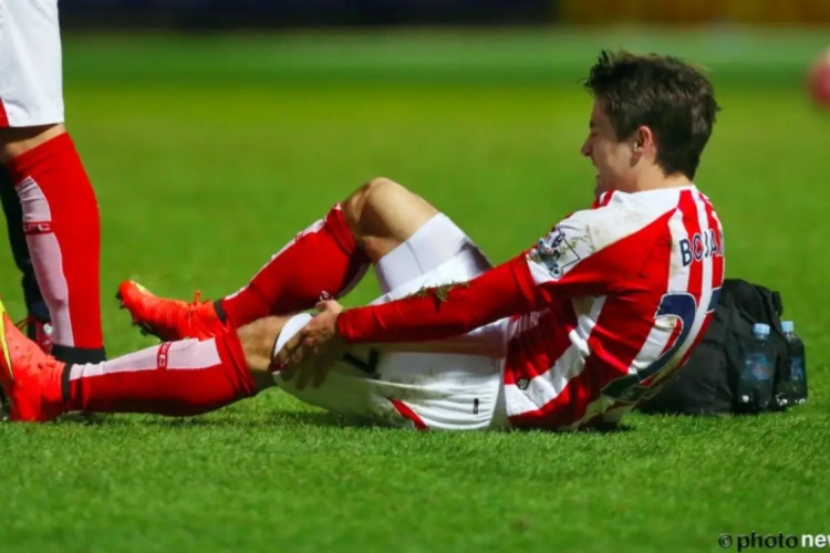 Bojan werkt zich uit de naad in het krachthonk!