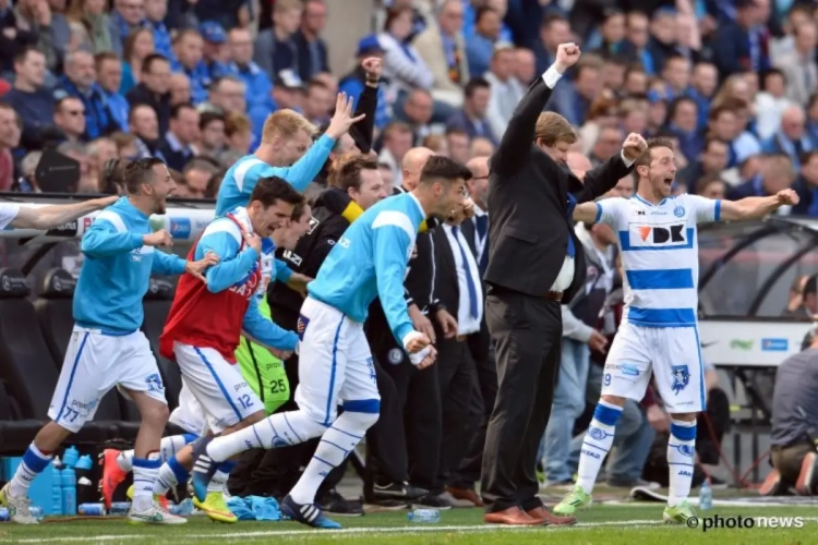 Vanhaezebrouck blijft (meestal) in zijn rol: "Op weg naar de titel? Zelfs Club Brugge doet nog mee"