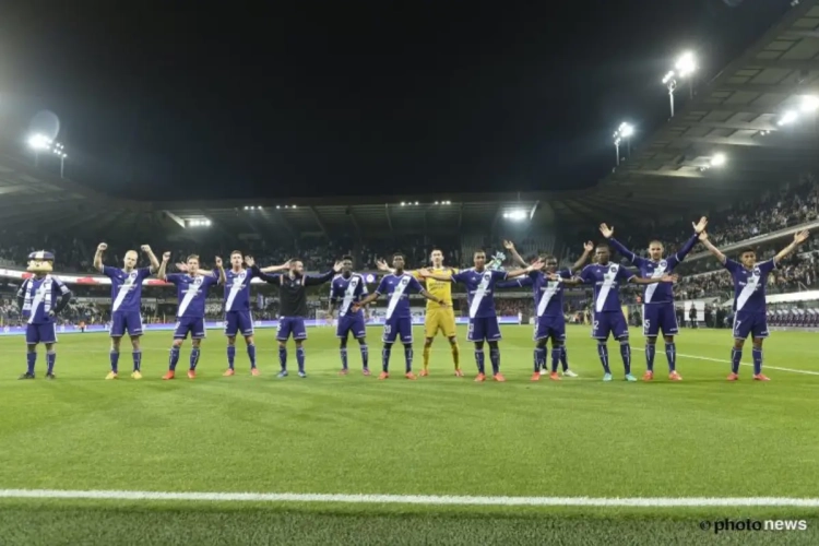 Fans reageren verdeeld op de derde plek van Anderlecht