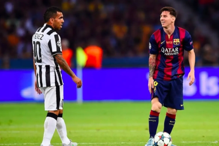 Tévez klaart vermeende ruzie met landgenoot Messi uit