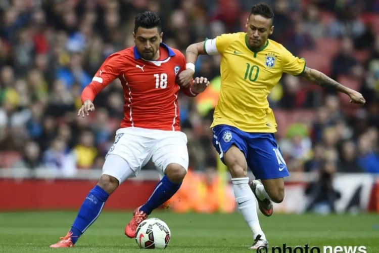 Onwaarschijnlijk: Niet de eerste keer dat Chileense international handtastelijk wordt