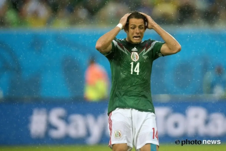 Jubileumwedstrijd tegen België eindigt in mineur voor Mexicaanse aanvaller