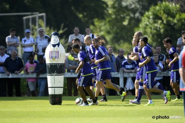 Het kan niet op: training Anderlecht weeral open