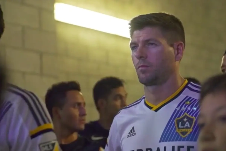 LA Galaxy giet eerste beelden van Stevie G in unieke compilatie