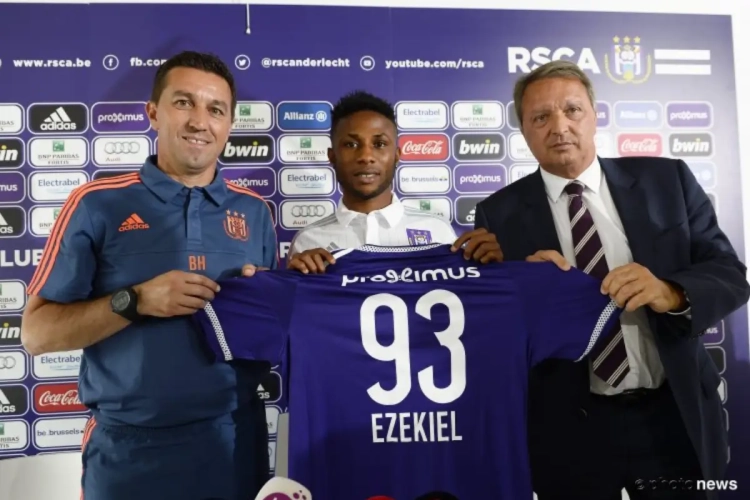 Zola bezorgd om Ezekiel: dit is de reactie van Anderlecht