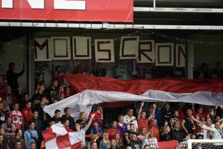 Moeskroen excuseert zich voor wangedrag supporters tijdens minuut stilte voor Rensenbrink