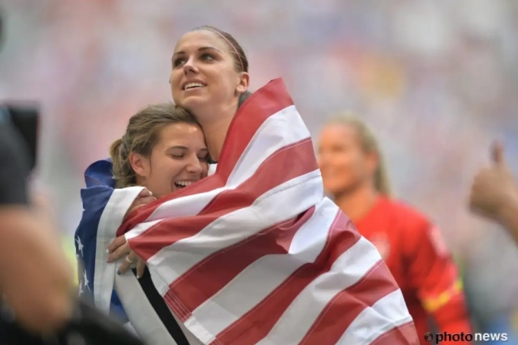 Alex Morgan heeft maar 12 seconden nodig om te scoren