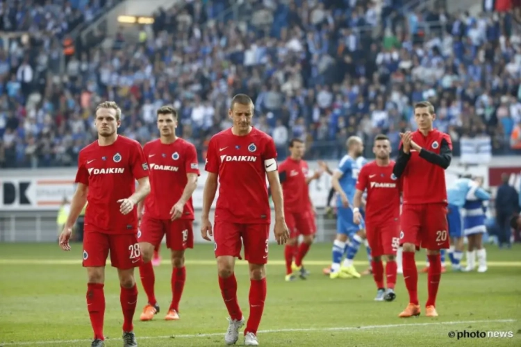 De blauw-zwarte moed zakt in de schoenen: "Dit kan gewoon niet voor een topclub"