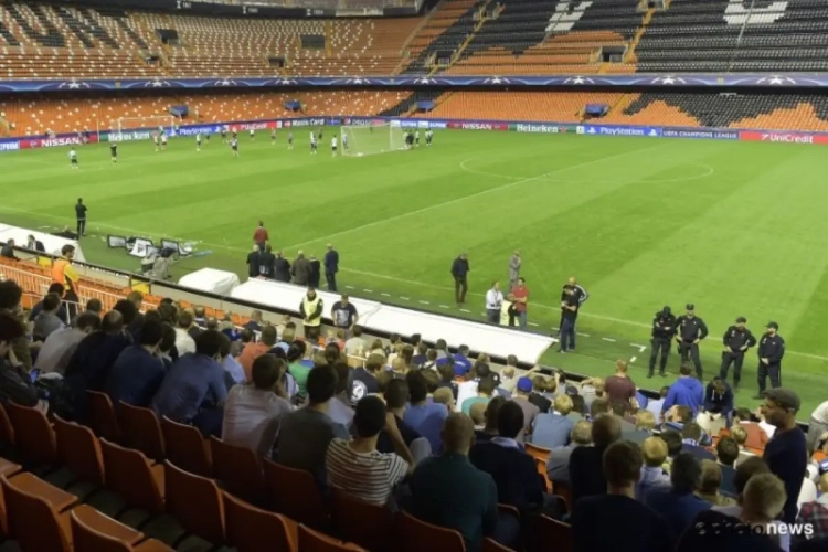 Gent-spelers onder de indruk van Mestalla én honderdtal Gent-fans