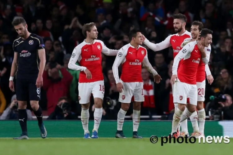 Groep F: Bayern en Arsenal maken er een doelpuntenfeestje van