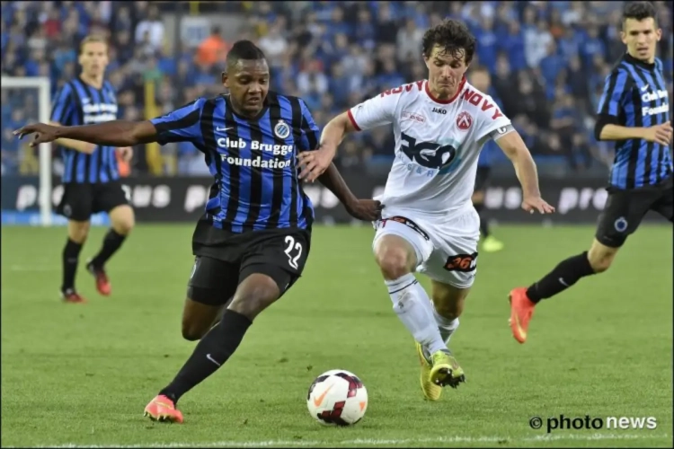 De Mets had een blauw-zwart shirt aan toen Club nog eens won in Kortrijk: "Ik denk dat het toch in hun kopjes zit"