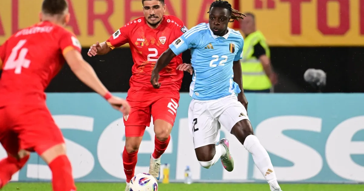 LIVE: Noord-Macedonië komt op gelijke hoogte! Rode Duivels moeten versnelling hoger schakelen | Voetbalkrant.com
