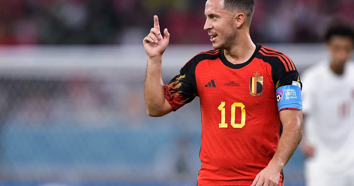 Eden Hazard Names Thibaut Courtois and Vincent Kompany in His All-Time Best XI