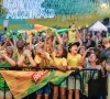 Voetbalgek Brazilië viert feest