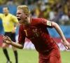 De Bruyne draait, België draait: "Bedoeling dat het zo nog tijdje doorgaat"