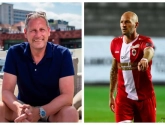 Gert Verhulst jent Jelle Van Damme met 'Jij bent eigenlijk een Beerschotter?', daar antwoordt de Antwerp-aanwinst gevat op