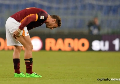 Zo'n slecht nieuws kreeg Totti nog nooit op zijn verjaardag