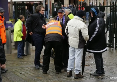 Nergens anders was je op deze zondag veiliger dan in het Vanden Stockstadion