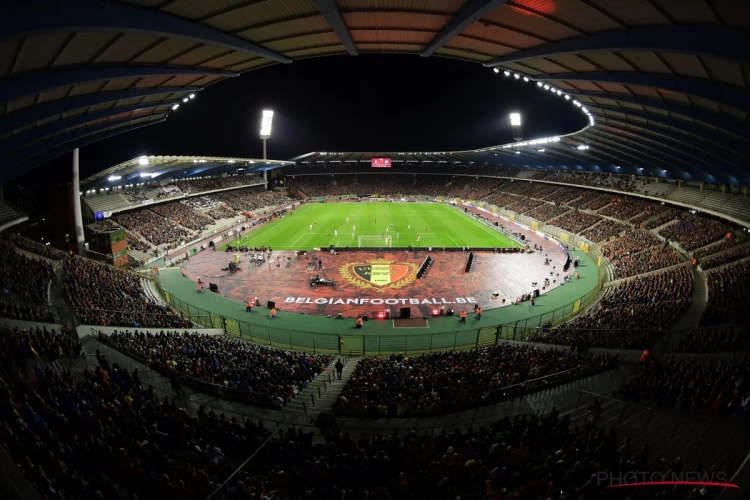 L'Ajax a tiré une drôle de tête en découvrant le Stade Roi Baudouin : 