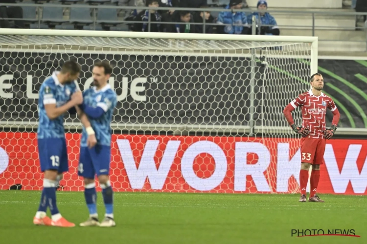 La Gantoise sous le choc après avoir vécu un cauchemar en Conférence League