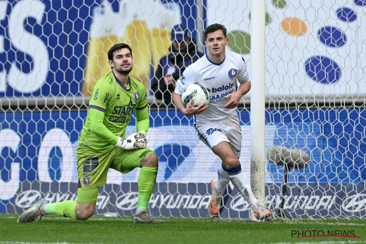 Dante Vanzeir en sauveur opportuniste : La Gantoise s'en sort par la petite porte et écarte un peu plus le Standard du top 6