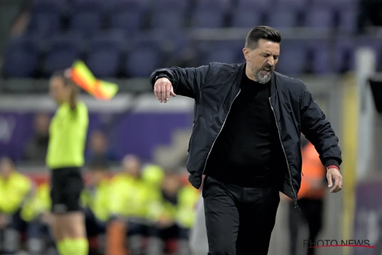 Besnik Hasi ne veut plus voir ça au Heysel : 