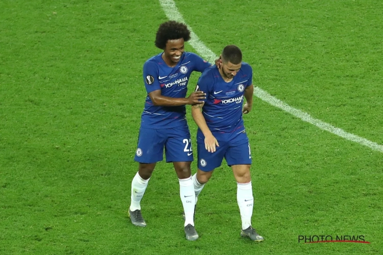 Nouvelle aventure pour Willian : l'ancien coéquipier d'Eden Hazard à Chelsea évoluera avec un ex-Anderlechtois