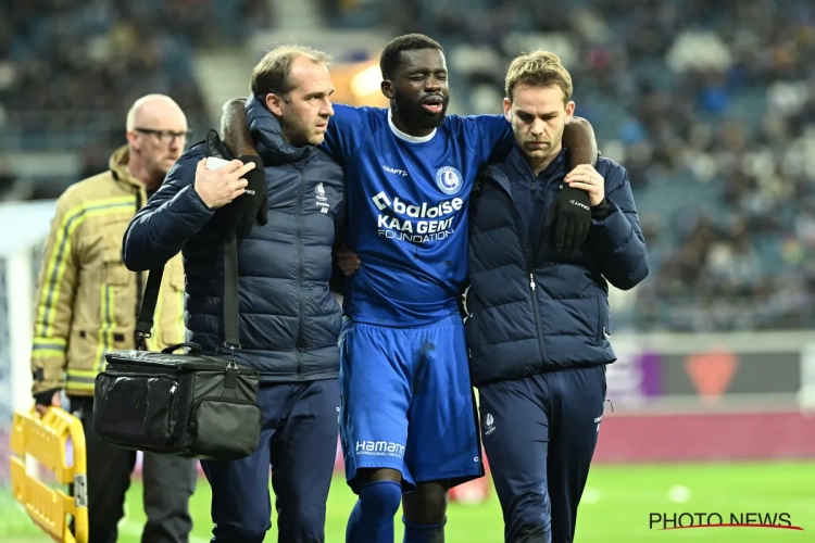 KAA Gent komt met meer nieuws over Wilfried Kanga na zware botsing: dit is er aan de hand