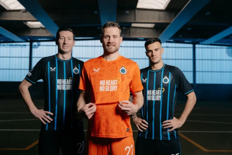 Club Brugge speelt tegen Atlético Madrid in wel heel speciale shirts, die ook te winnen zijn