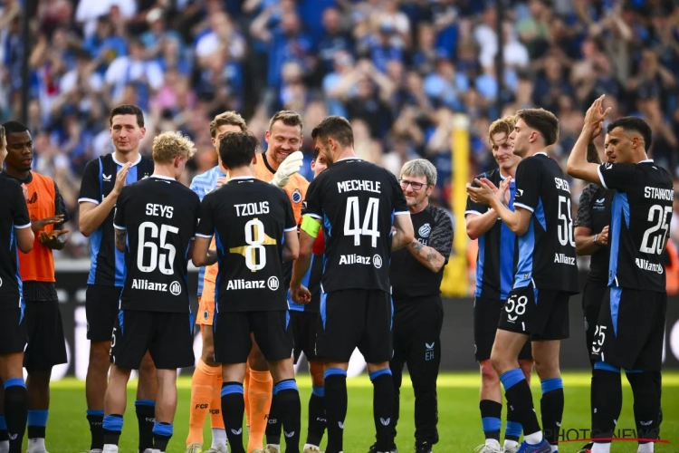 🎥 Kippenvel: met indrukwekkende erehaag zwaait Club Brugge Simn Mignolet uit