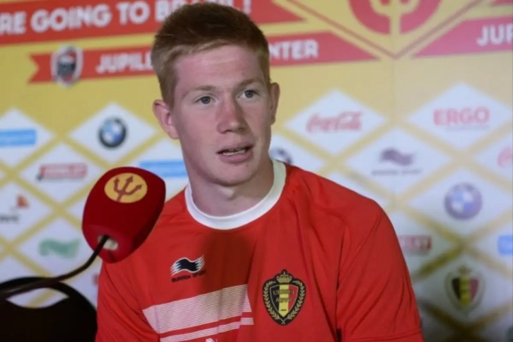 De Bruyne: "Ik was ook verrast dat ik op de flank stond"