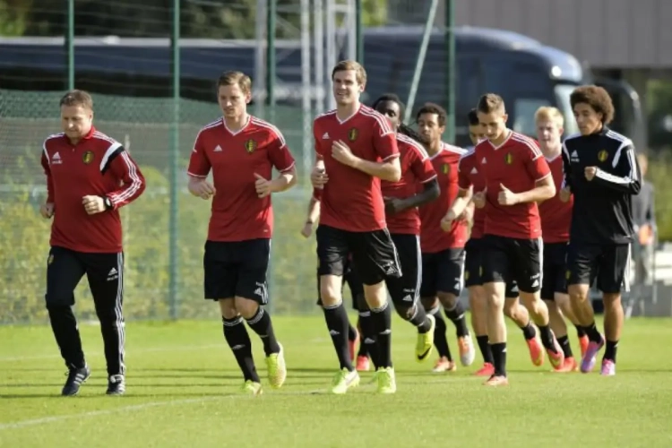 Alle Rode Duivels tekenen dinsdag present op training