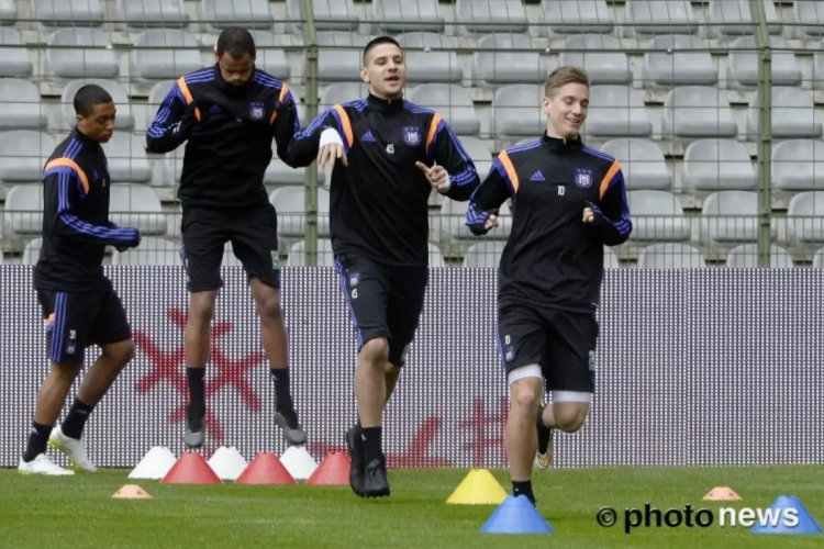 De laatste training van Anderlecht, mét enkele belangrijke namen