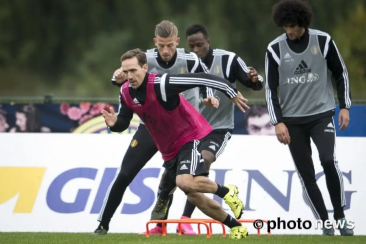 Jeugdvrienden Kums en Mertens verloren contact: "Mooi om elkaar bij de Rode Duivels terug te zien"