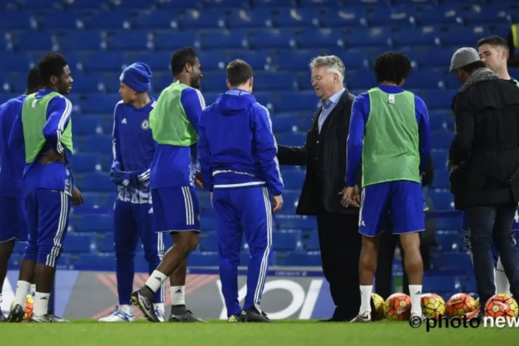 Hiddink verwacht wel héél veel van Courtois en Hazard: "4e plek, Champions League én FA Cup"